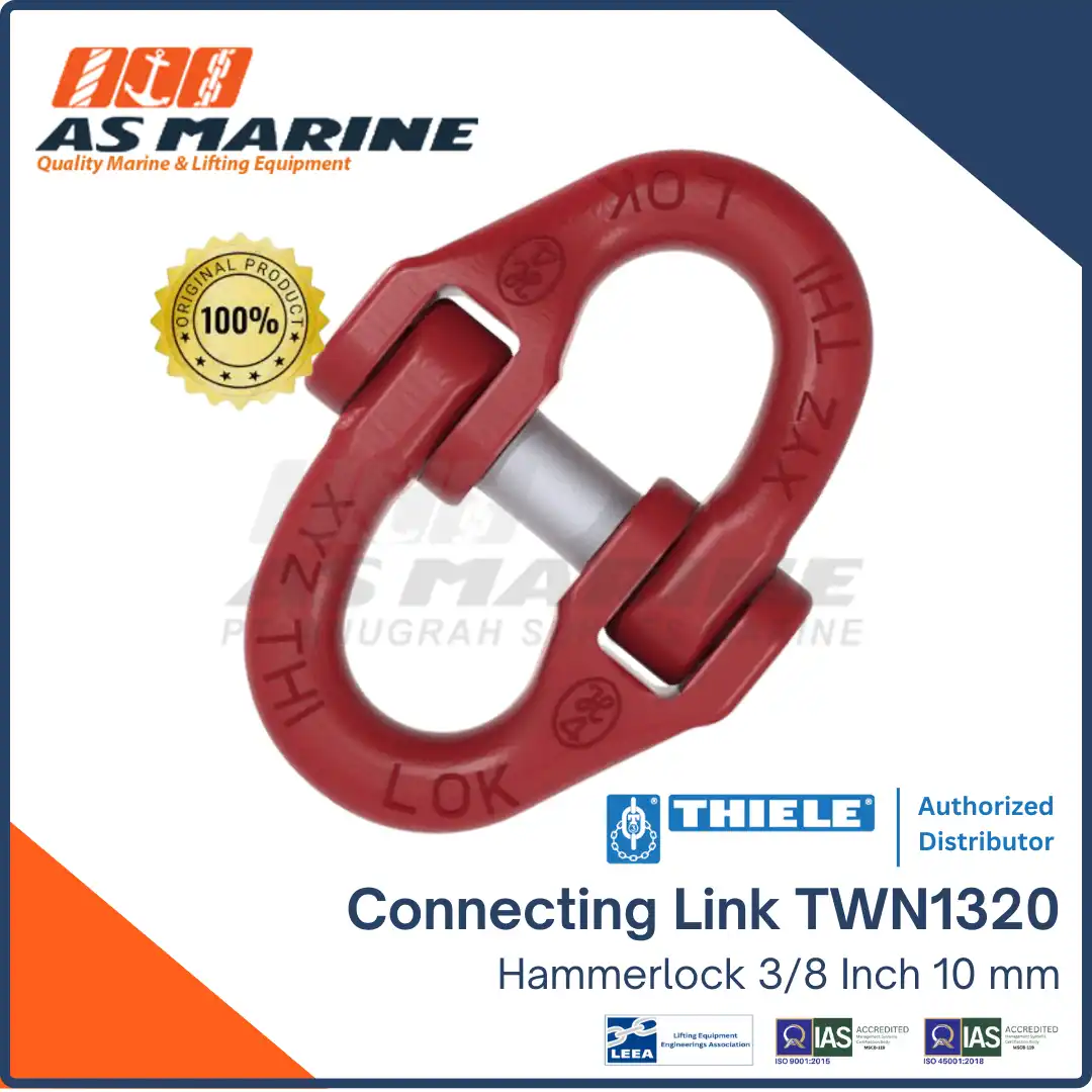 THIELE Connecting Link / Hammerlock TWN 1320 10 mm 3.15 Ton